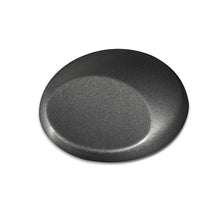 Wicked Metallic Charcoal paint swatch showing durable, multi-surface, semi-opaque metallic charcoal finish with satin pearl effect