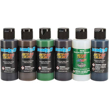 Candy 2o Primary Set includes six water-based dye colors plus carrier for vibrant, transparent automotive paint finishes.
