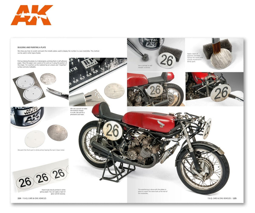 AK Interactive FAQ how to guide for scale model builders civil vehicles 2