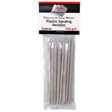 Sanding Needle plastic coarse 150 grit pack for precision sanding in tight spaces by Alpha Abrasives