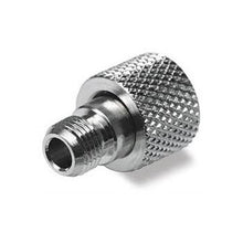 Adaptor from 1/8" to Paasche Air Hose metal threaded connector for Iwata airbrush retrofit and hose connection.