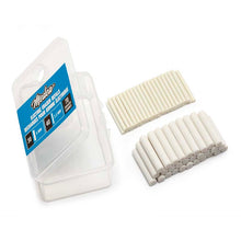 70 - Eraser Refill pack showing small and large white eraser refills for Medea Electric Eraser with clear storage case.