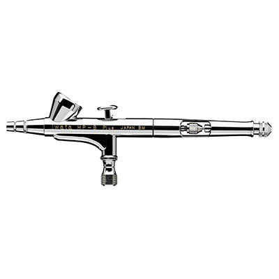 High Performance HP-B Plus airbrush with 0.20mm nozzle, adjustable lever tension, and PTFE needle for fine detail and coverage.