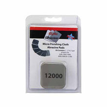 Micro Abrasive Pads 2”x2” micro finishing cloth abrasive pads with assorted grits for high gloss polishing.