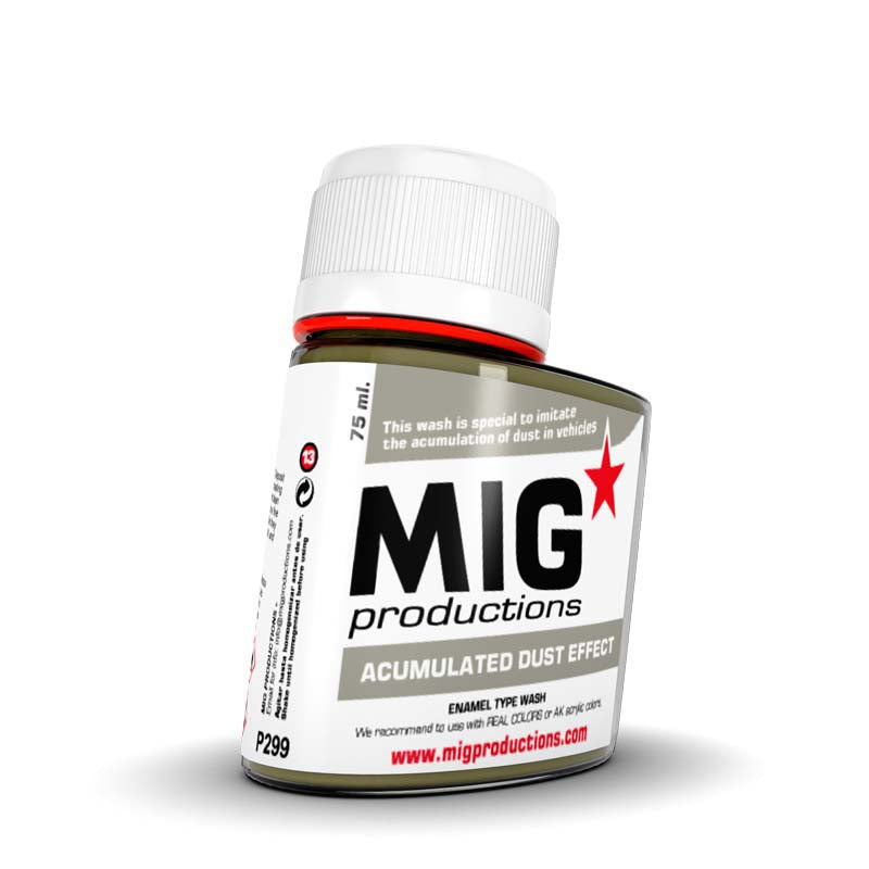 Mig Accumulated Dust Effects & Streaking Wash 75ml
