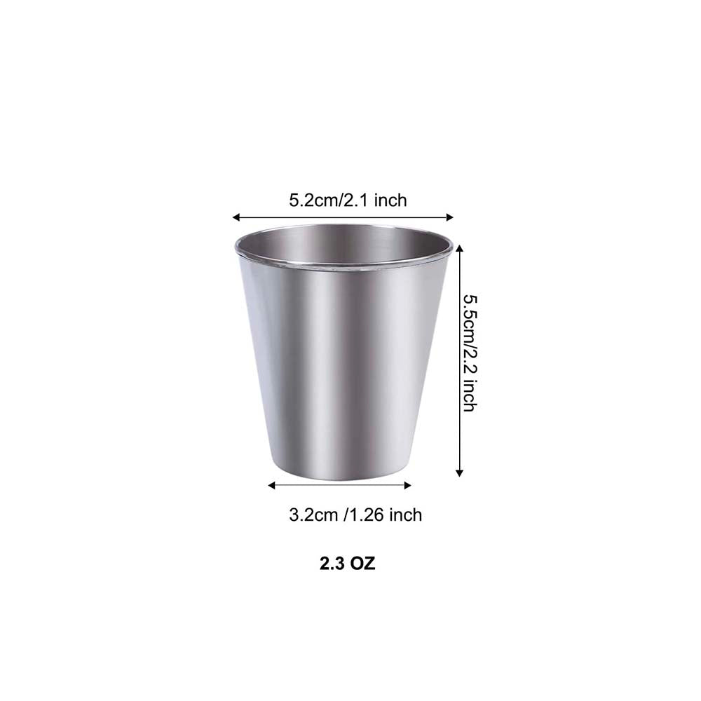 Stainless Steel Mixing Cups Individual