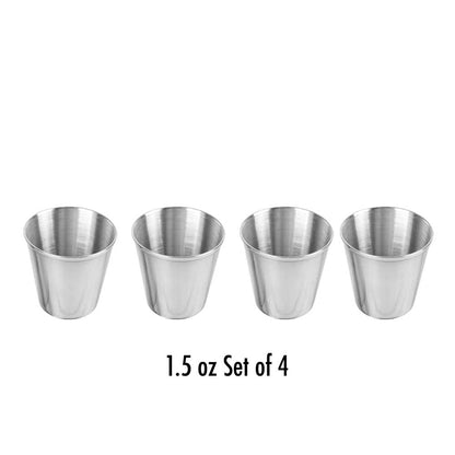 Stainless Steel Mixing Cups 1.5 oz