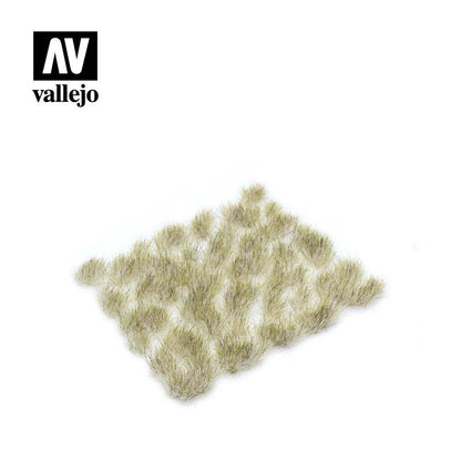 Vallejo Scenery Wild Tuft Winter featuring realistic dry grass tufts for enhanced miniature and model winter landscapes.