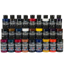 Wicked Detail Colors 27 Color Set showcasing multi-surface airbrush paint bottles for durable, exterior-grade use